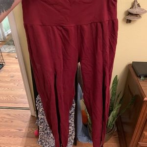 Namastetics Harem Yoga Pants with Front Slit